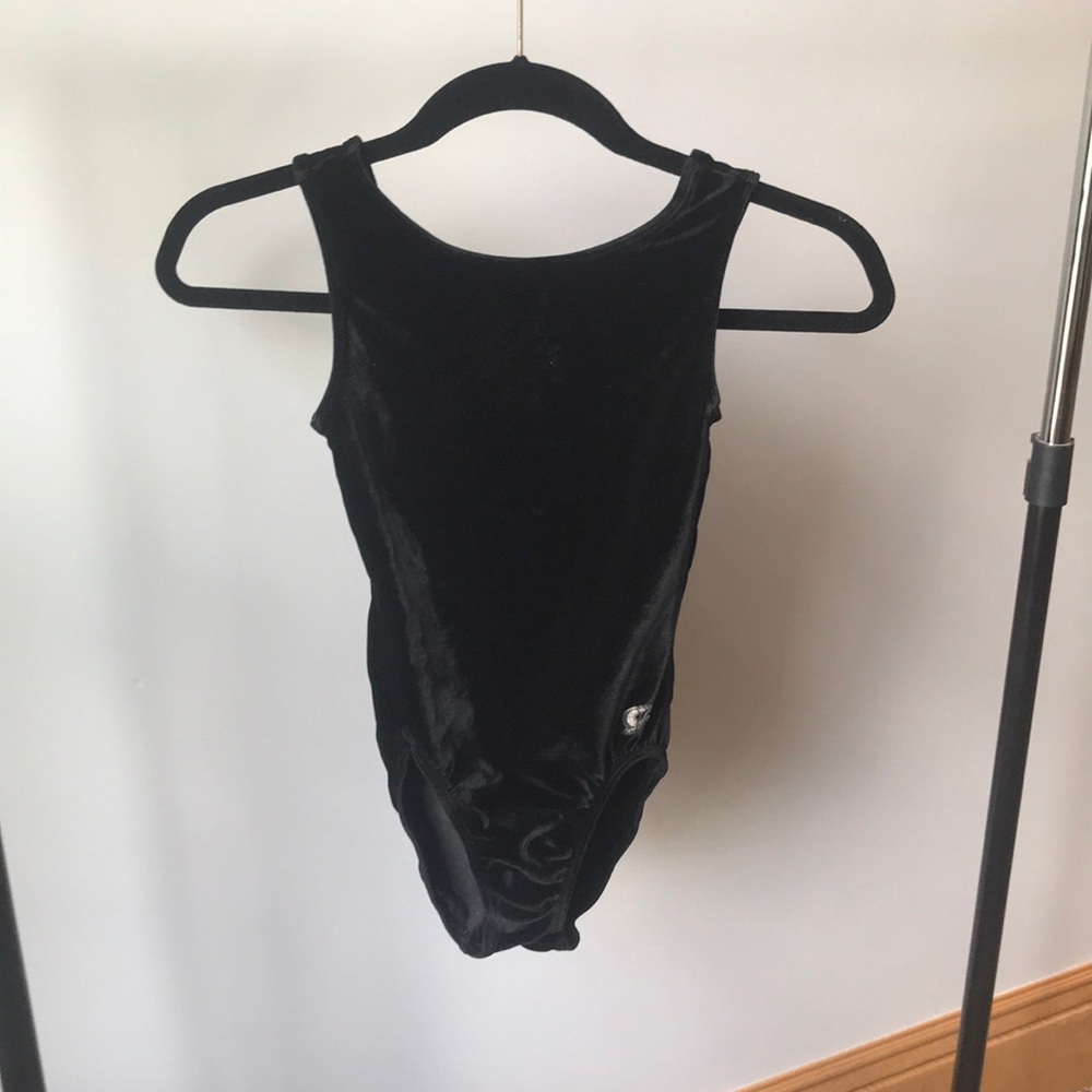 Black Velvet GK Gymnastics Leotard